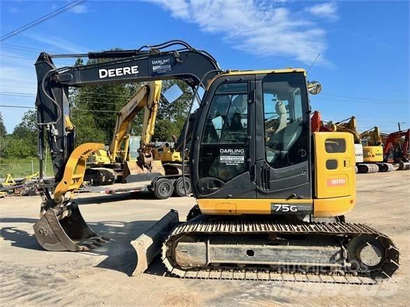 John Deere 75G Gravemaskiner på larvebånd