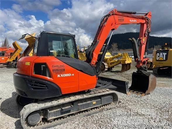 Kubota KX080-4 Gravemaskiner på larvebånd