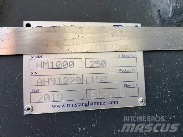 Mustang HM1000 Hydraulik / Trykluft hammere