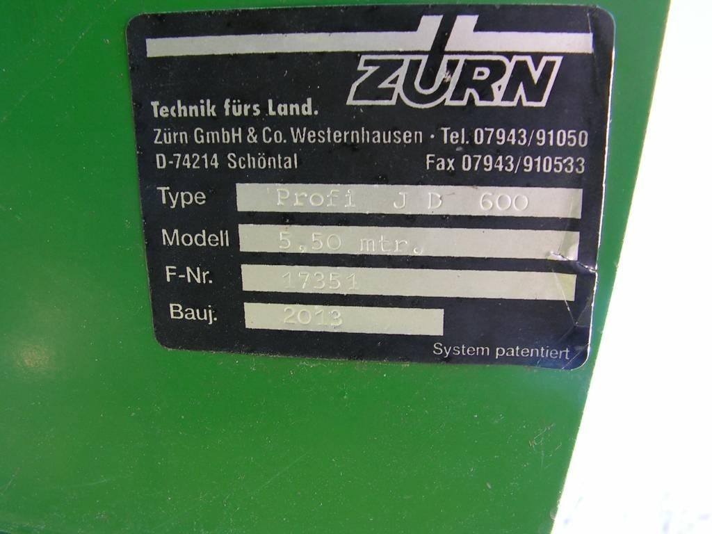 Zürn Profi 600 Hoveder til mejetærskere