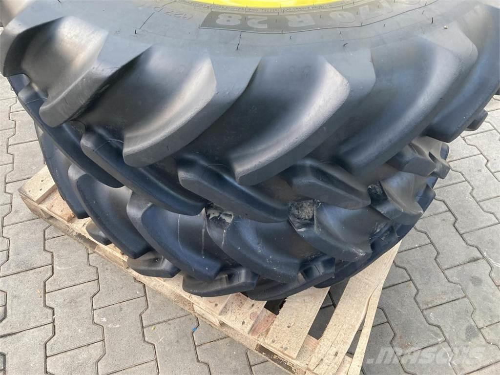 Michelin 380/70R28 Hjul, Dæk og Fælge