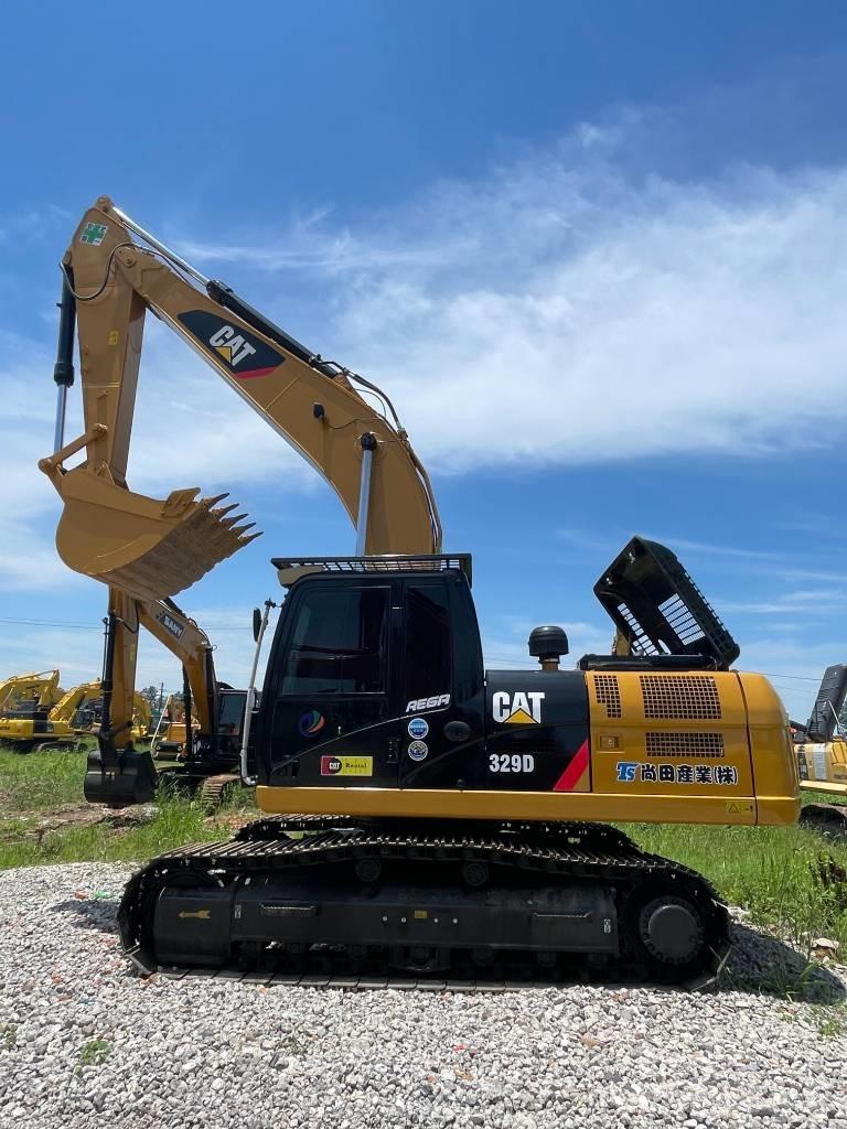 CAT 329D2 Gravemaskiner på larvebånd