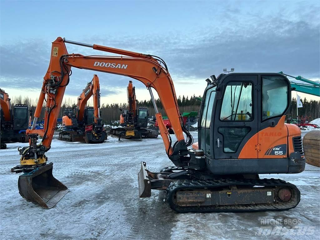 Doosan dx55 Minigravemaskiner