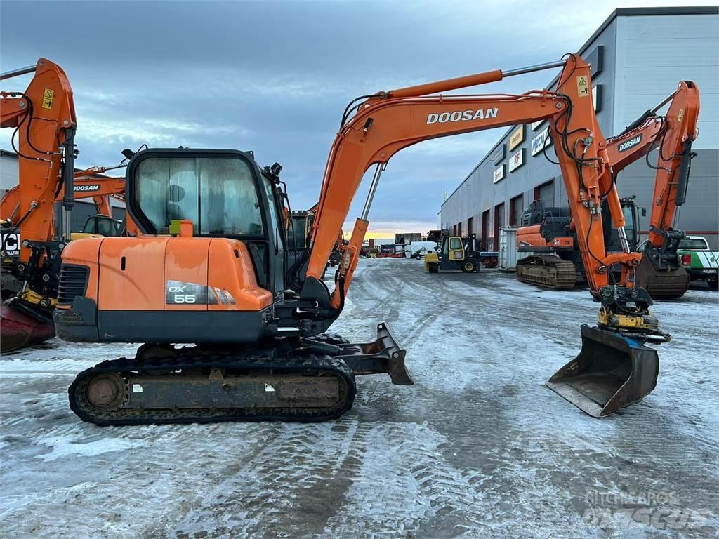Doosan dx55 Minigravemaskiner