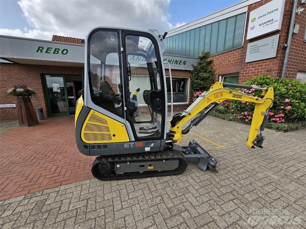 Wacker ET 18 Minigravemaskiner
