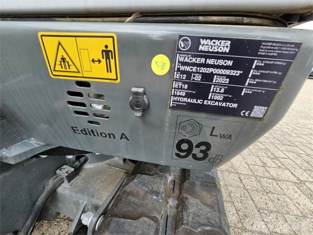 Wacker ET 18 Minigravemaskiner