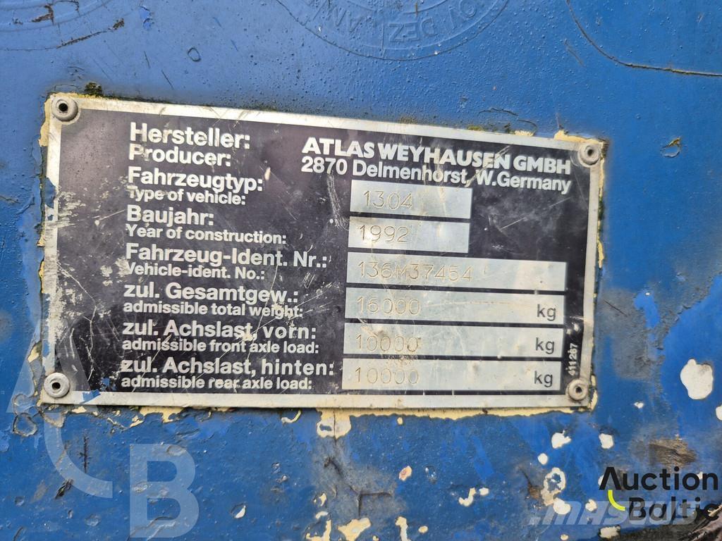 Atlas 1304 Gravemaskiner på hjul