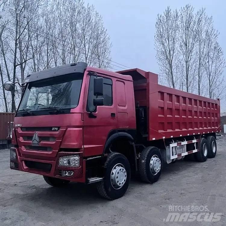 Howo 375 8x4 Lastbiler med tip