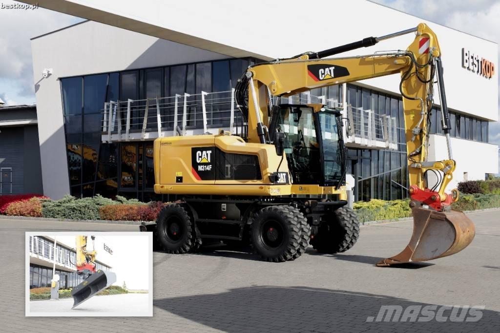 CAT M 314 F Gravemaskiner på hjul