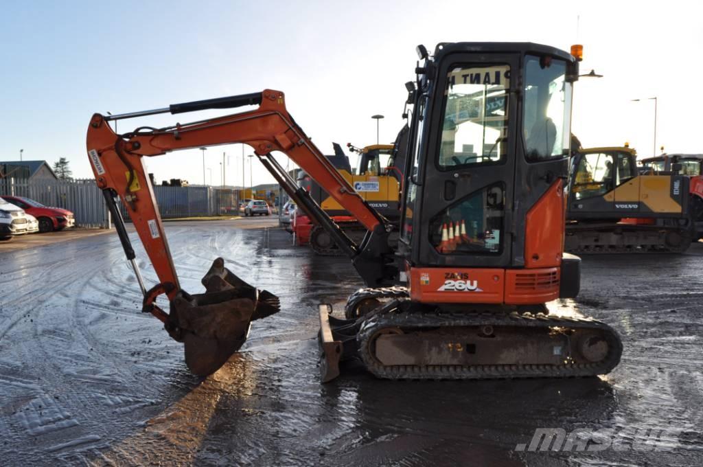 Hitachi ZX 26 U-6 CR Minigravemaskiner