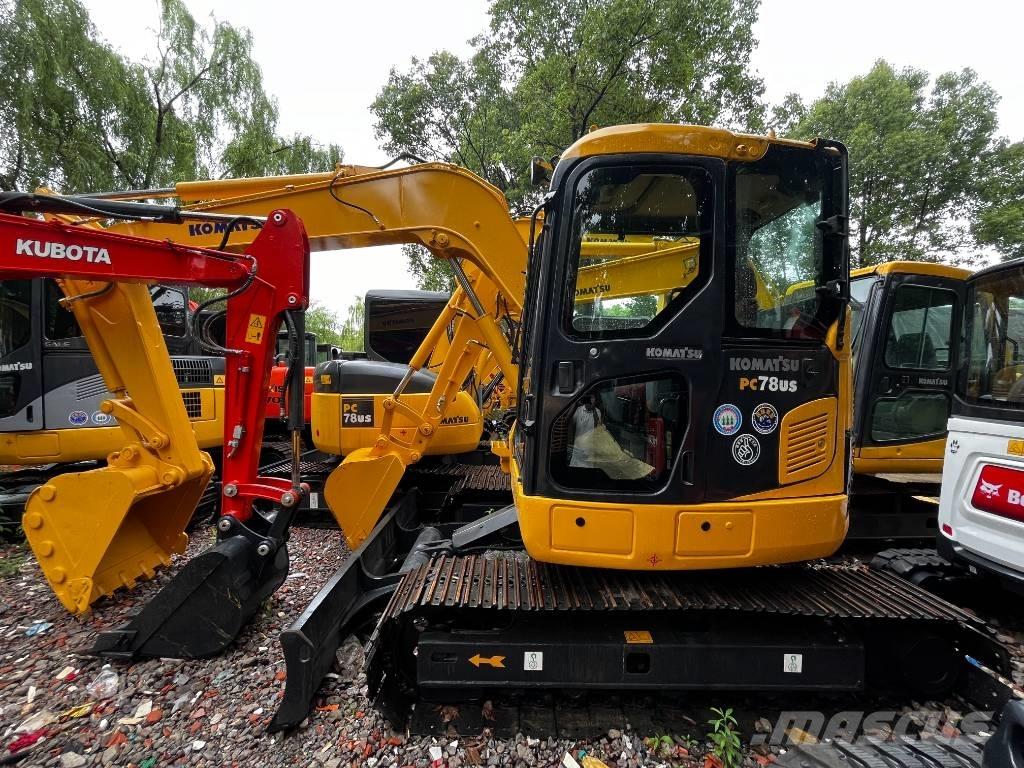 Komatsu PC 78 US Midi-gravemaskiner 7t - 12t