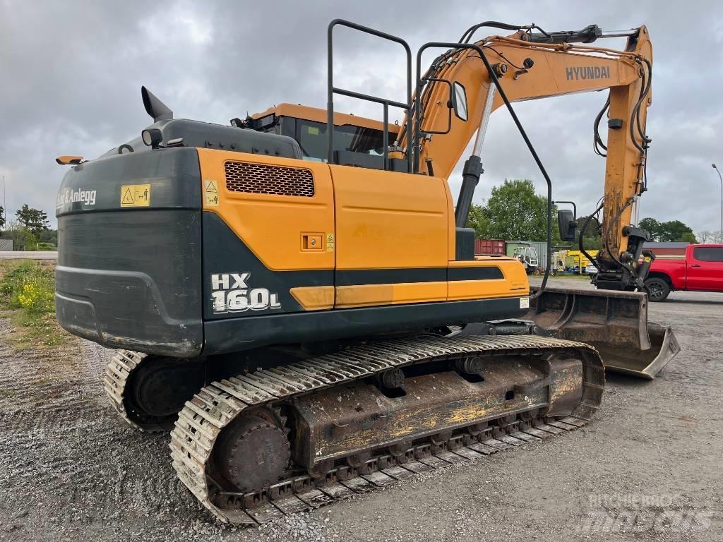 Hyundai HX 160 L Gravemaskiner på larvebånd