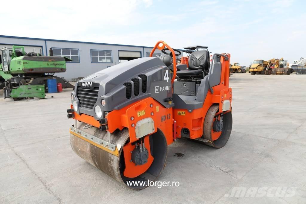 Hamm HD 12 VV Tvilling tromle