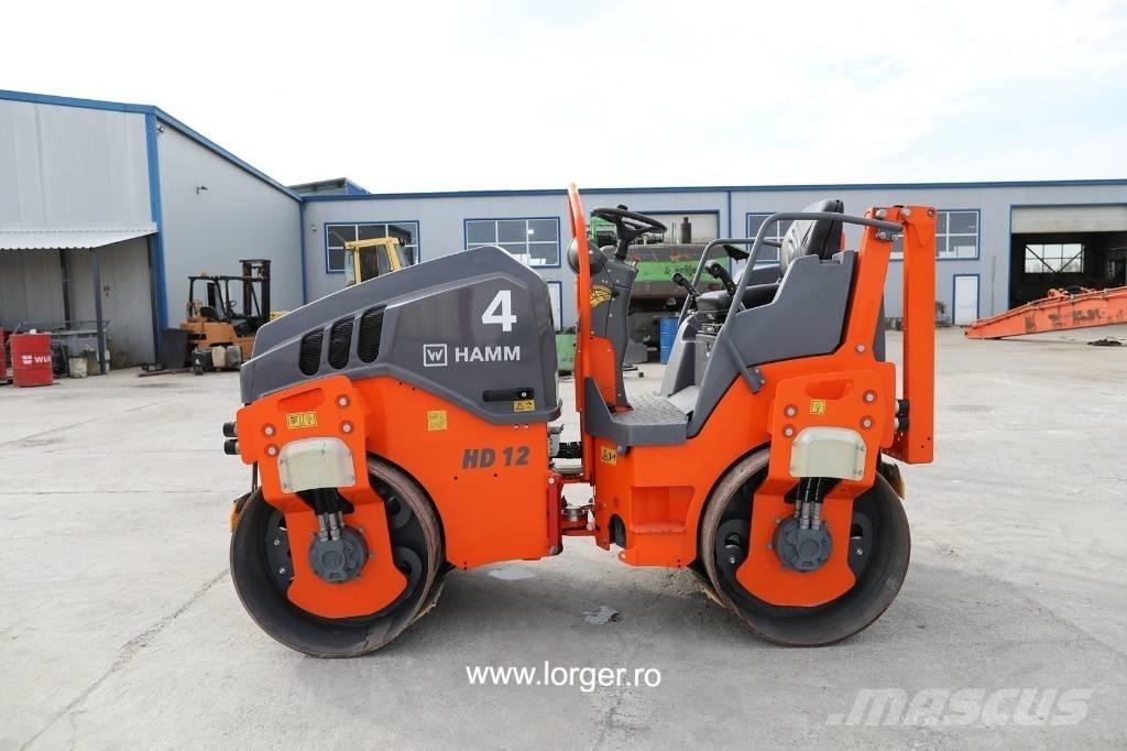 Hamm HD 12 VV Tvilling tromle