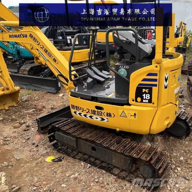 Komatsu PC 18 Minigravemaskiner