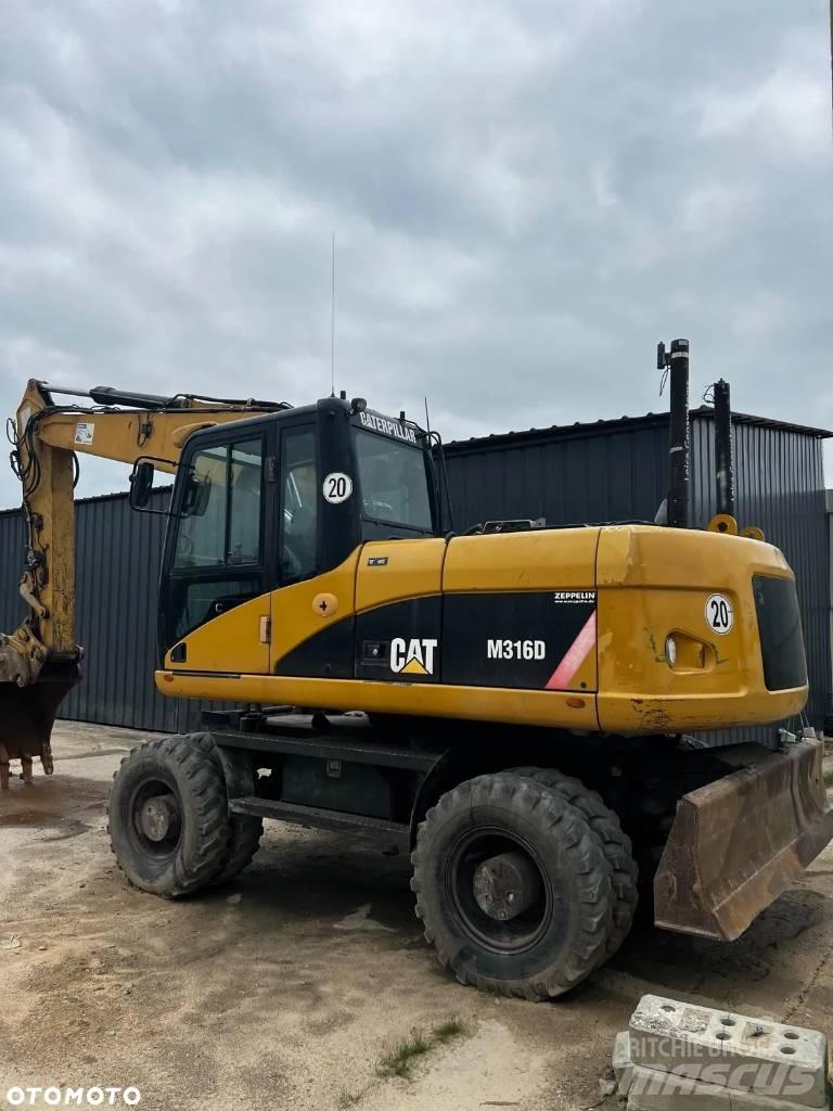 CAT M 316 D Gravemaskiner på hjul