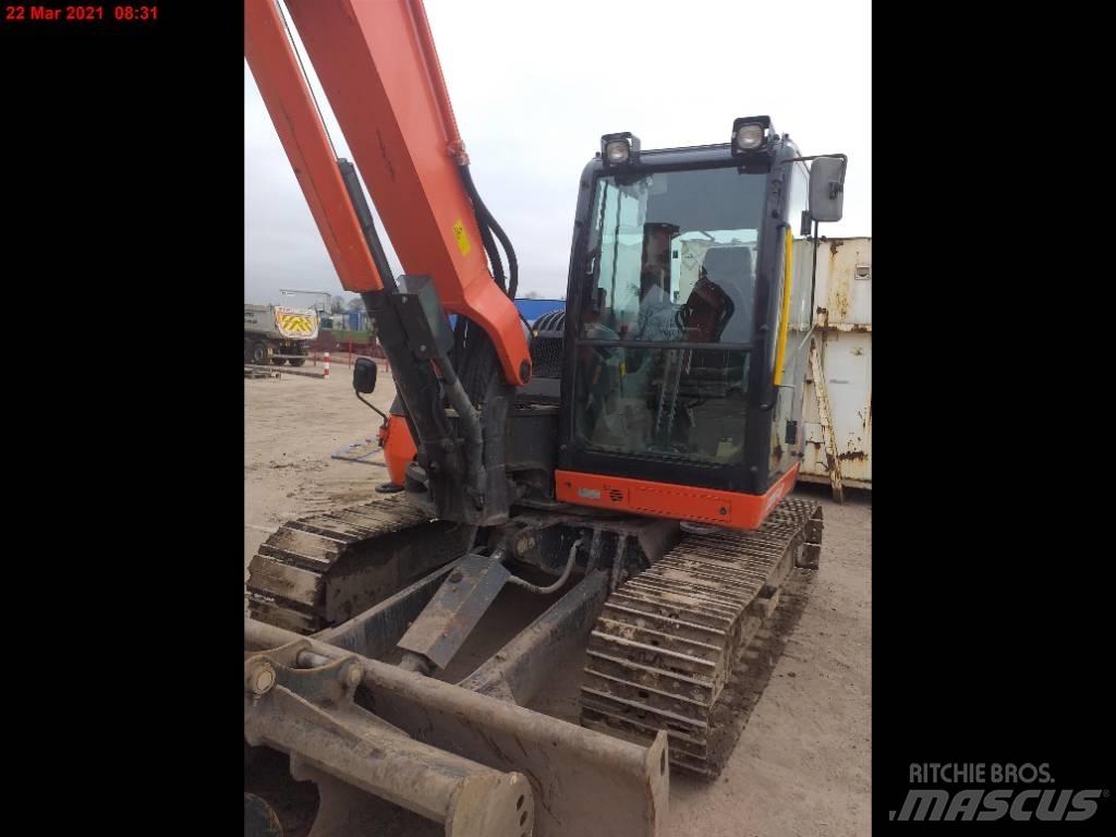 Kubota KX 080-4 Midi-gravemaskiner 7t - 12t