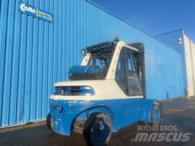 Linde H80T LPG gaffeltrucks