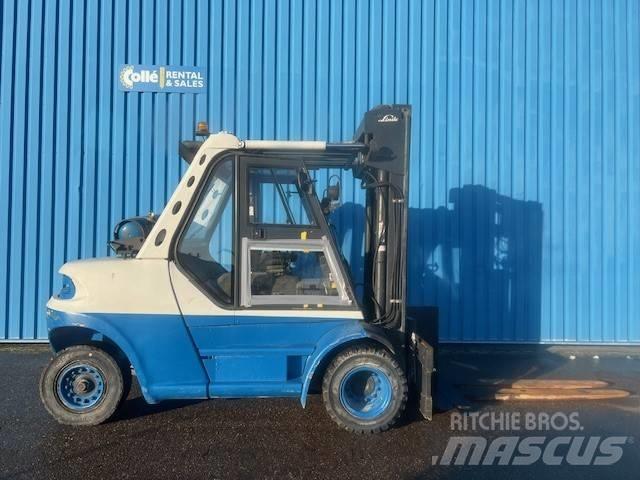 Linde H80T LPG gaffeltrucks