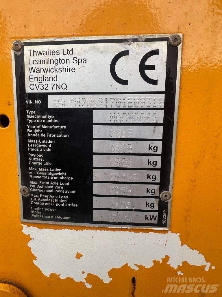 Thwaites MACH 2062 Terrængående lastbiler