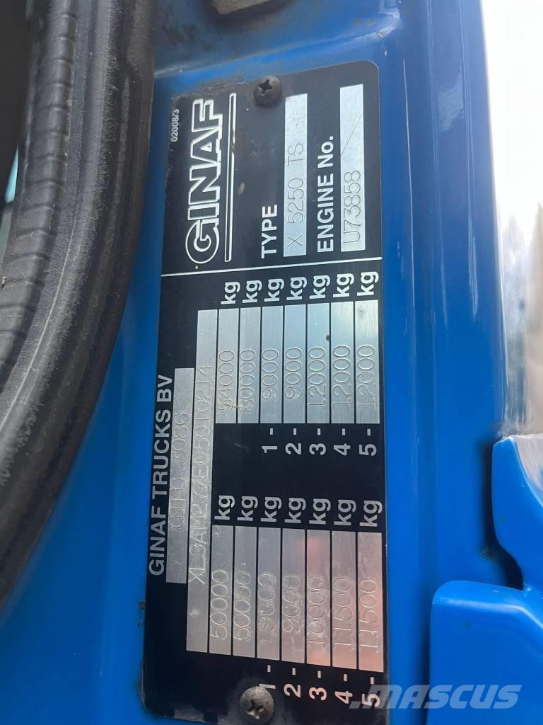 Ginaf X 5250 TS Beton / mørtelblandere