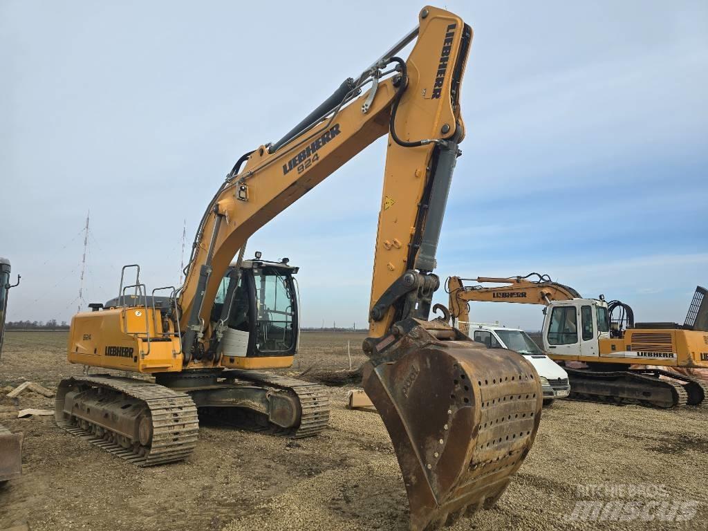 Liebherr R 924 Gravemaskiner på larvebånd