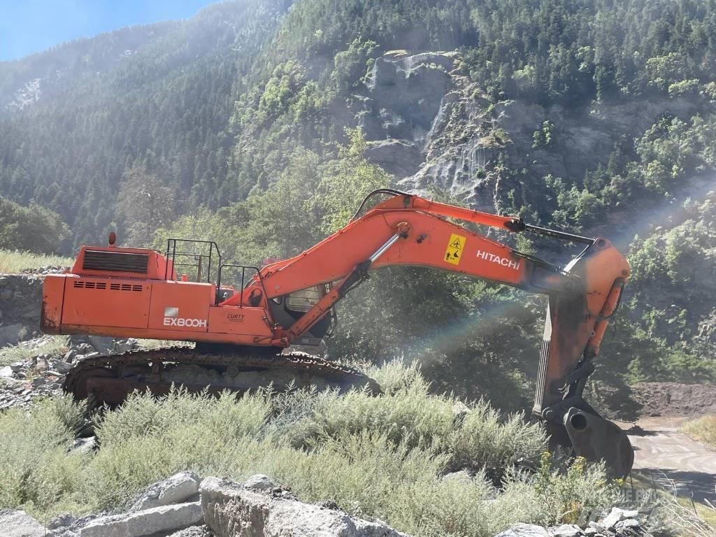 Hitachi EX 800 H-5 Gravemaskiner på larvebånd