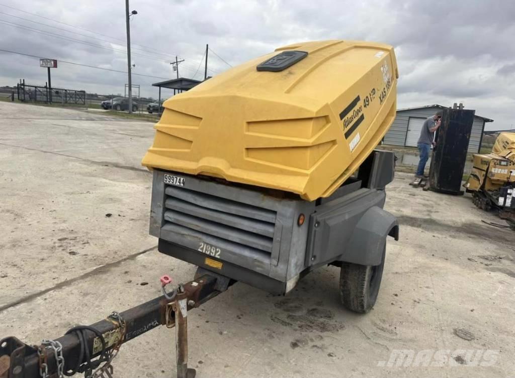 Atlas Copco 185 CFM Kompressorer