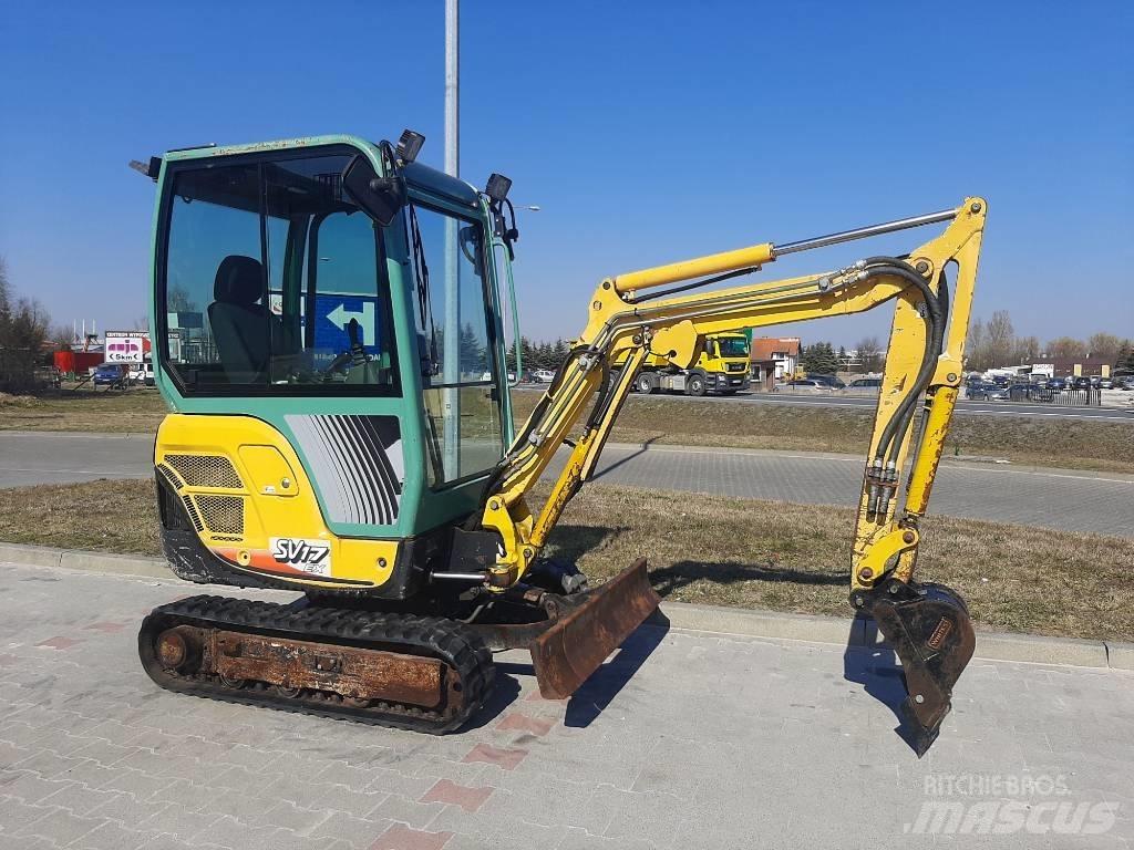 Yanmar SV 17 EX Minigravemaskiner