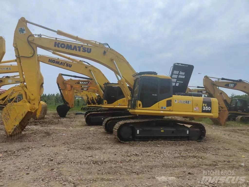 Komatsu PC350 Gravemaskiner på larvebånd