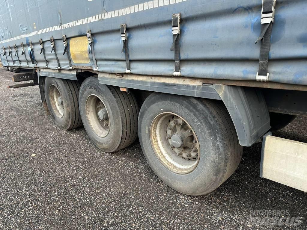 Krone SD Semi-trailer med Gardinsider