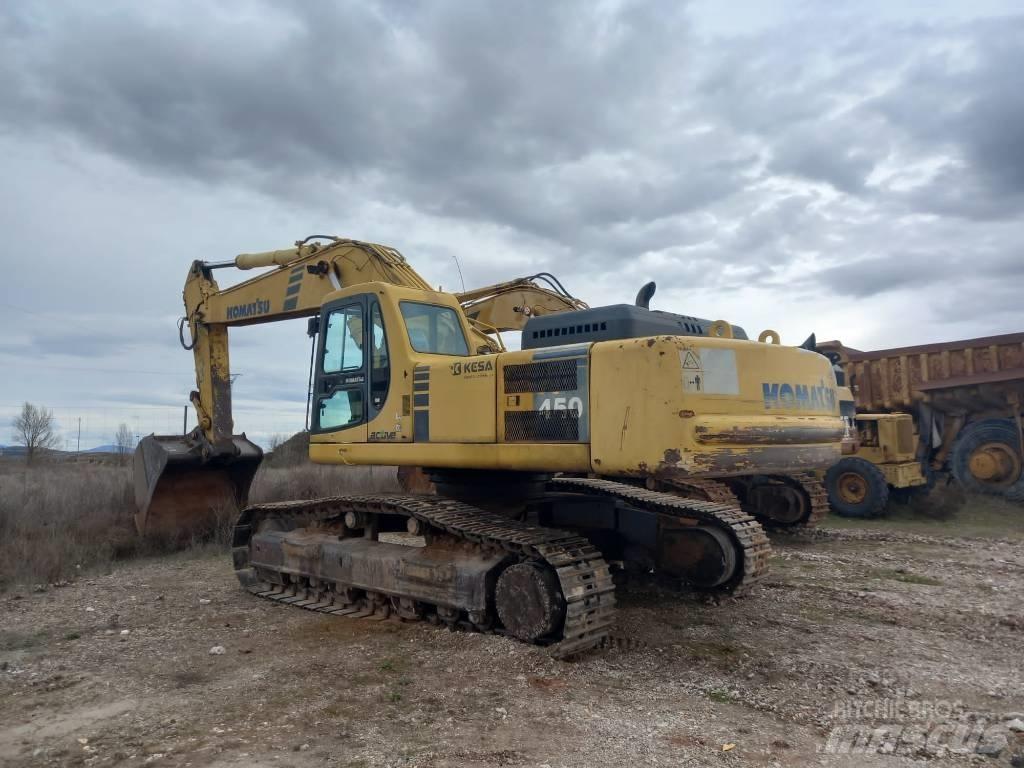 Komatsu PC450LC Gravemaskiner på larvebånd