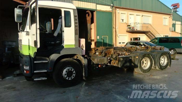 MAN TGA 28.460 Lastbiler med containerramme / veksellad
