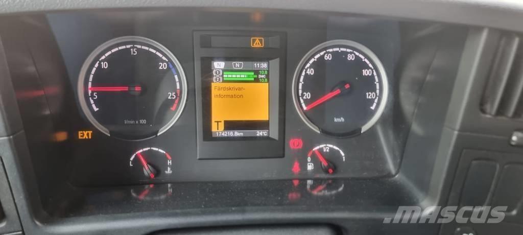 Scania P 340 Gas Renovationslastbiler