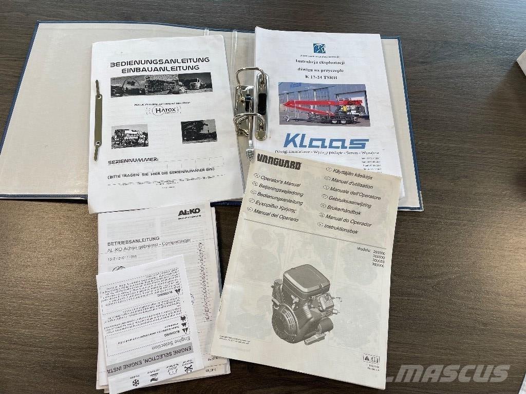 Klaas K 17-24 TSHR Kraner til alt terræn