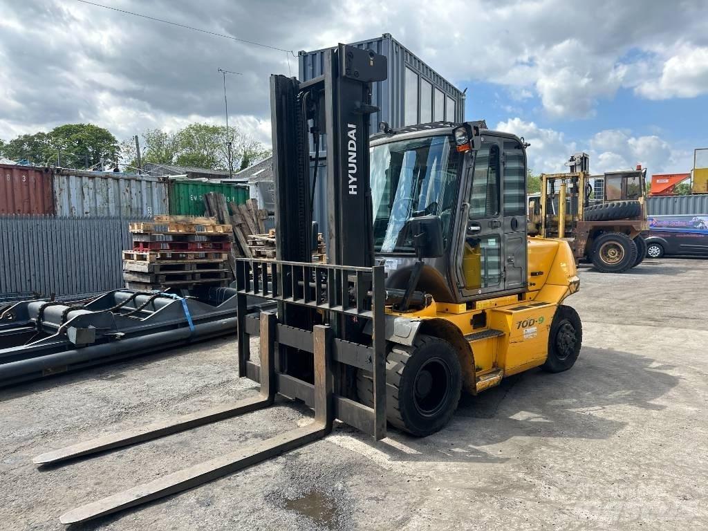 Hyundai 70 D-9 Diesel gaffeltrucks