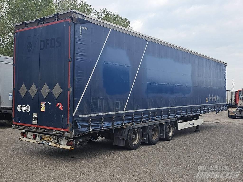 Krone N/A Semi-trailer med Gardinsider