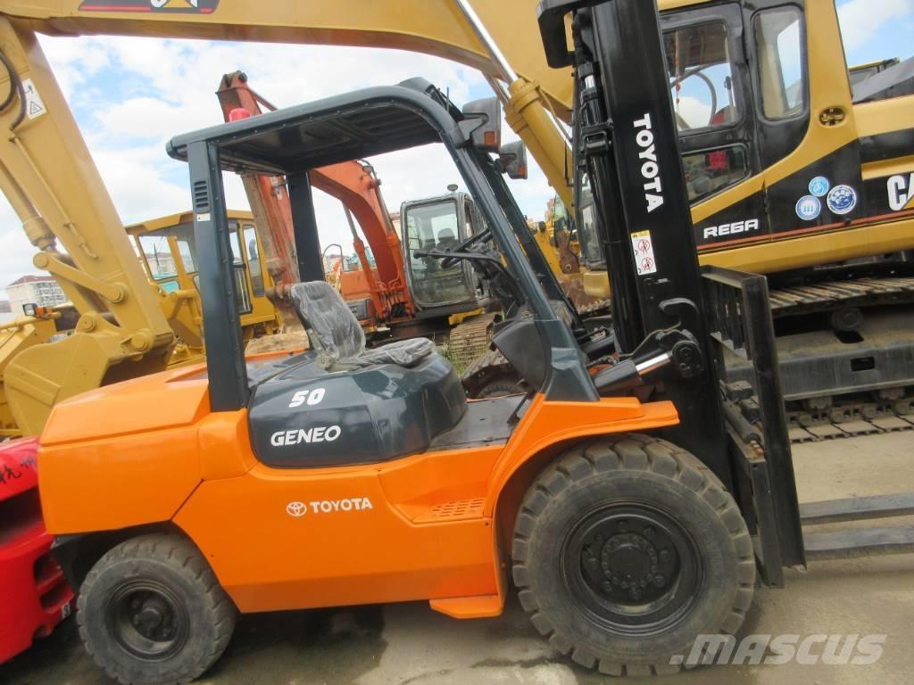 Toyota FD 50 Diesel gaffeltrucks