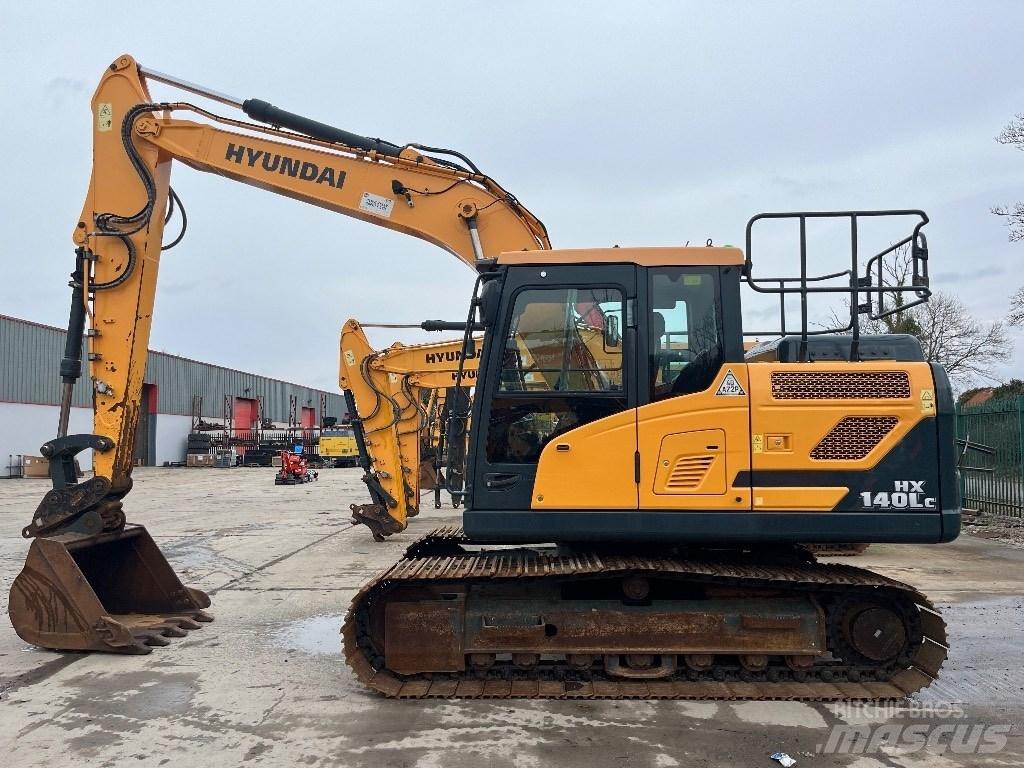 Hyundai HX140LC Gravemaskiner på larvebånd