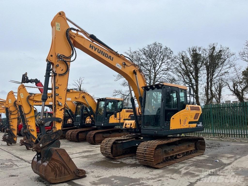 Hyundai HX140LC Gravemaskiner på larvebånd