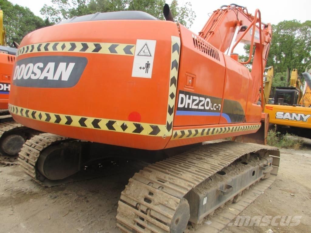 Doosan DH 220 LC-7 Gravemaskiner på larvebånd