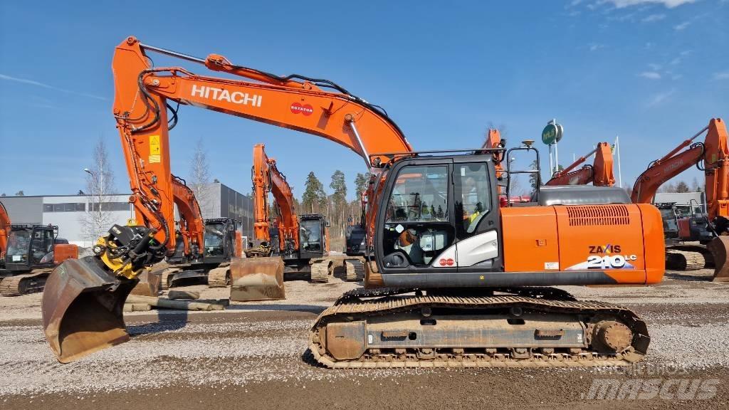 Hitachi ZX210LC-6 Gravemaskiner på larvebånd