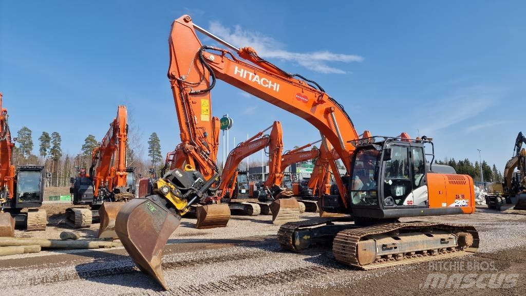 Hitachi ZX210LC-6 Gravemaskiner på larvebånd