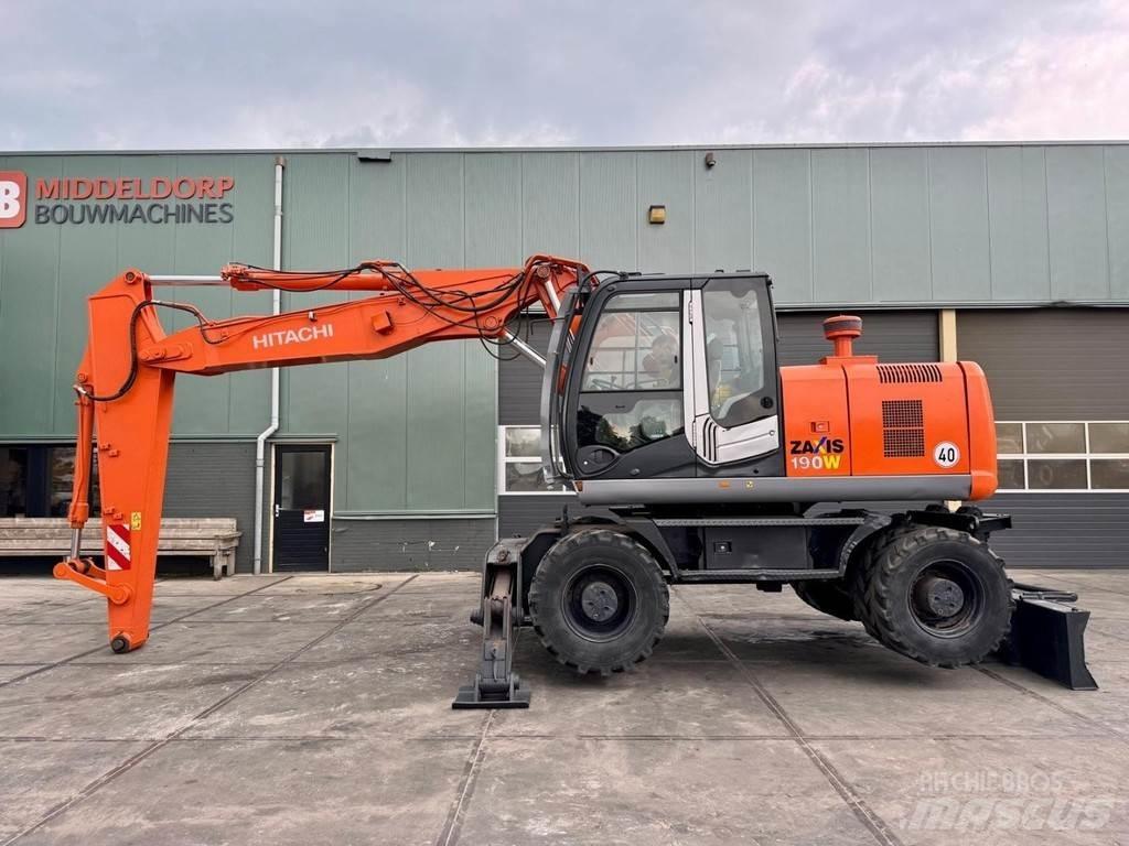 Hitachi ZX190W3 Gravemaskiner på hjul