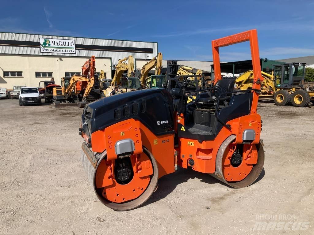 Hamm HD 14 VV Tvilling tromle