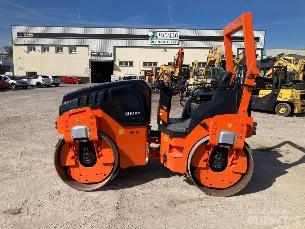 Hamm HD 14 VV Tvilling tromle