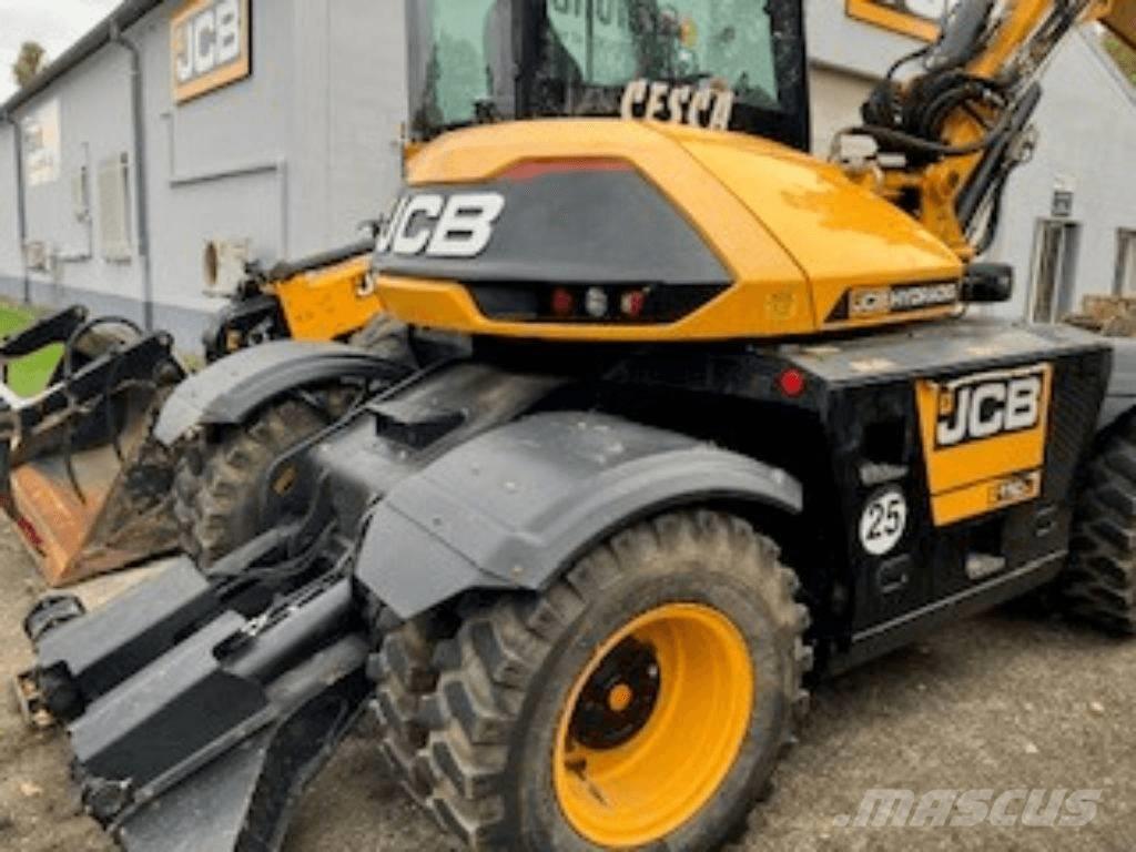 JCB Hydradig Gravemaskiner på hjul