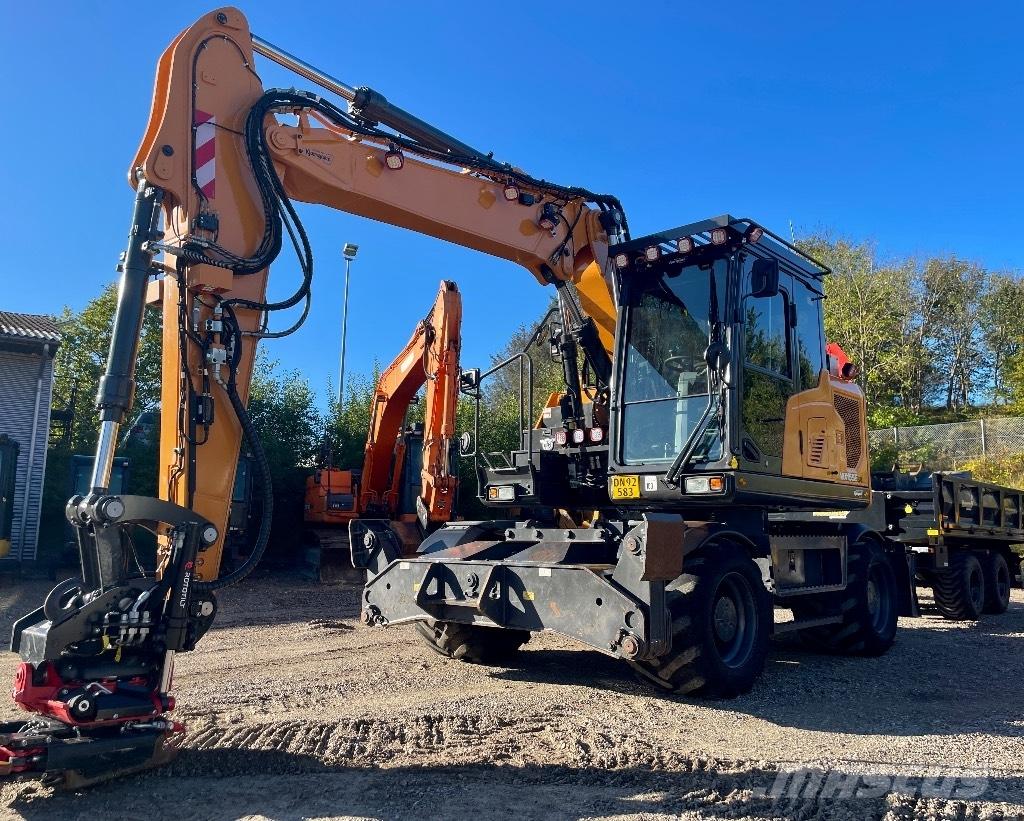 CASE WX 155 ESR Gravemaskiner på hjul