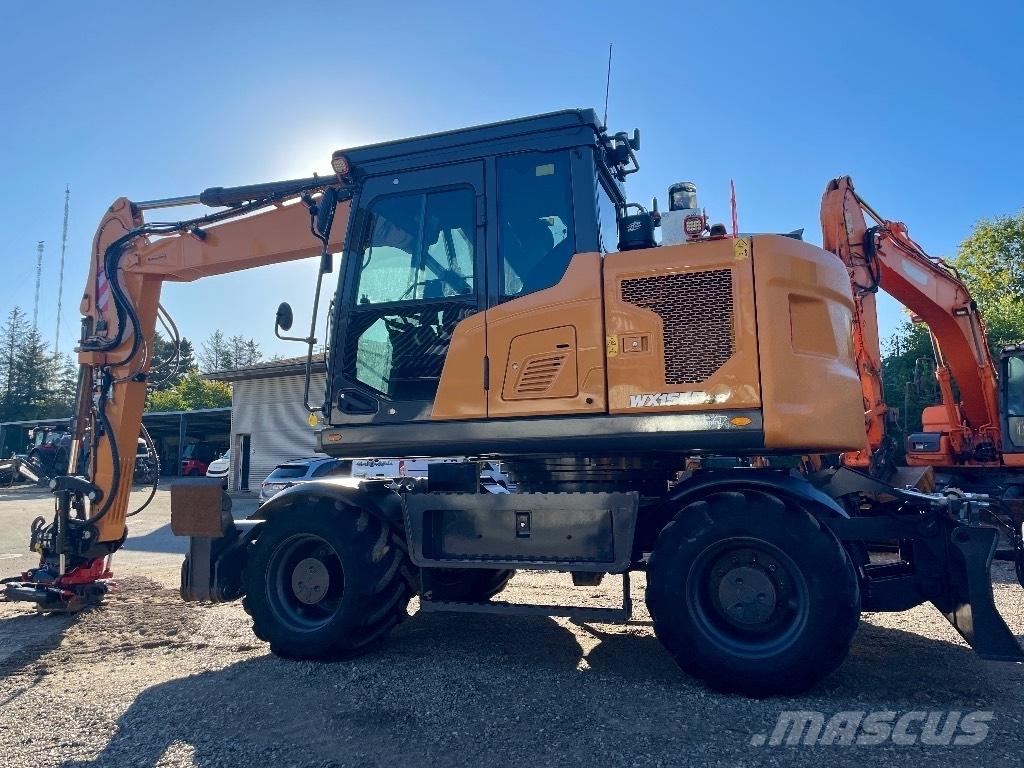 CASE WX 155 ESR Gravemaskiner på hjul