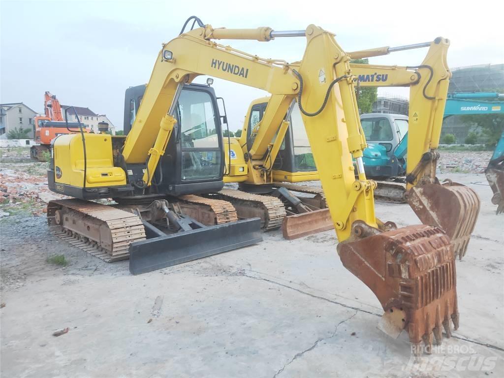 Hyundai R80-7 Gravemaskiner på larvebånd
